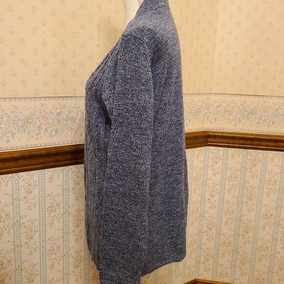 KAREN SCOTT V-NECK LONG SLEEVE CARDIGAN BUTTON CLOSURE SIZE XL - Picture 3 of 4